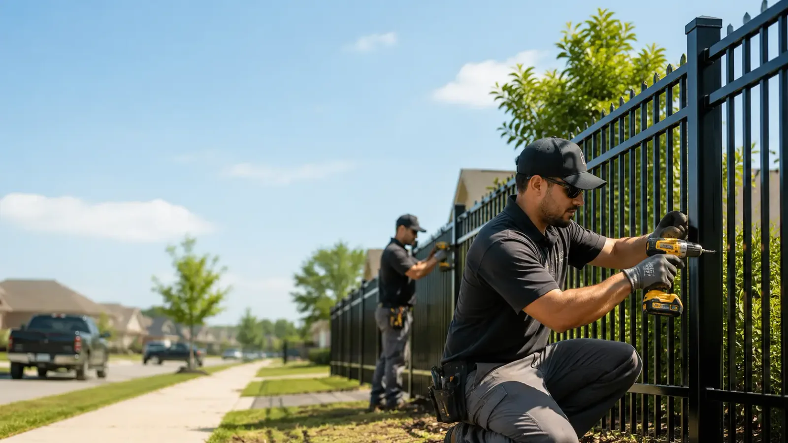 Metal Fence Installation in Harrison City, PA